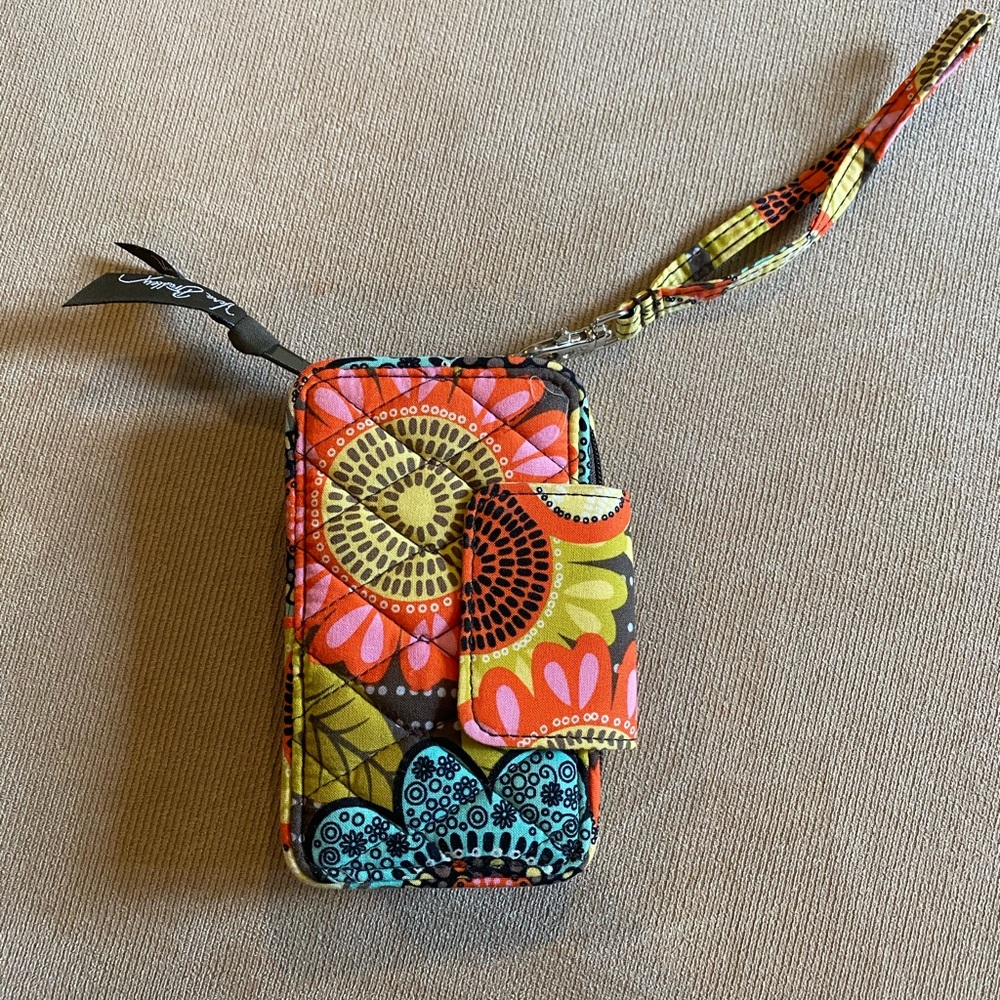Vera Bradley phone and card holder
